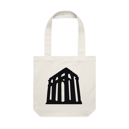 REALM Beige Tote Bag